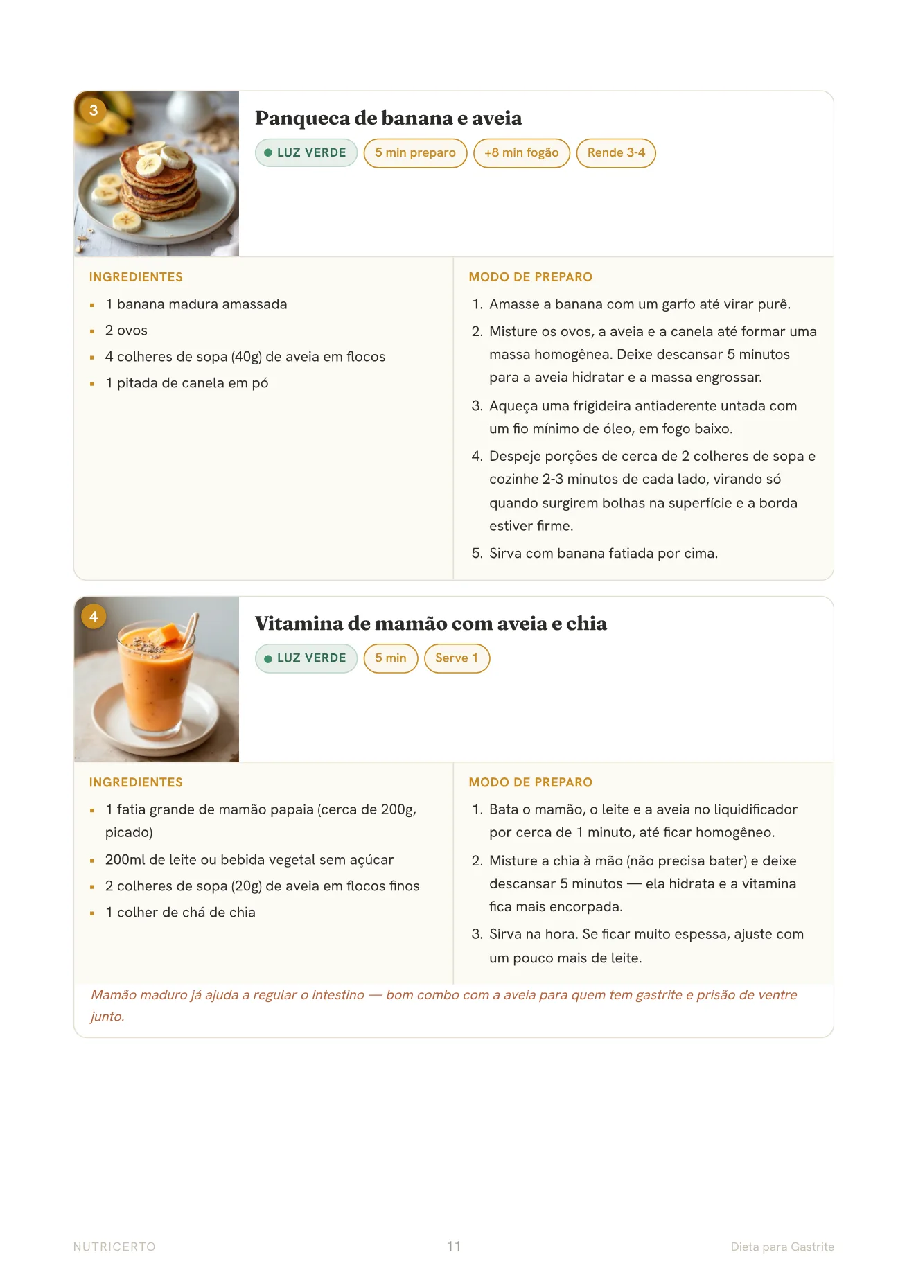 Página do guia: 20 receitas medidas